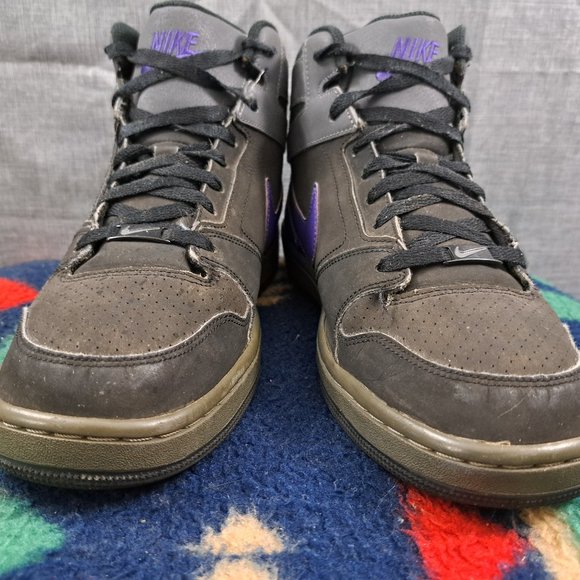 %Nike Prestige IV Men\'s Sneakers Size 9.5 Black Lace Up 584614-050 A4 main image 6